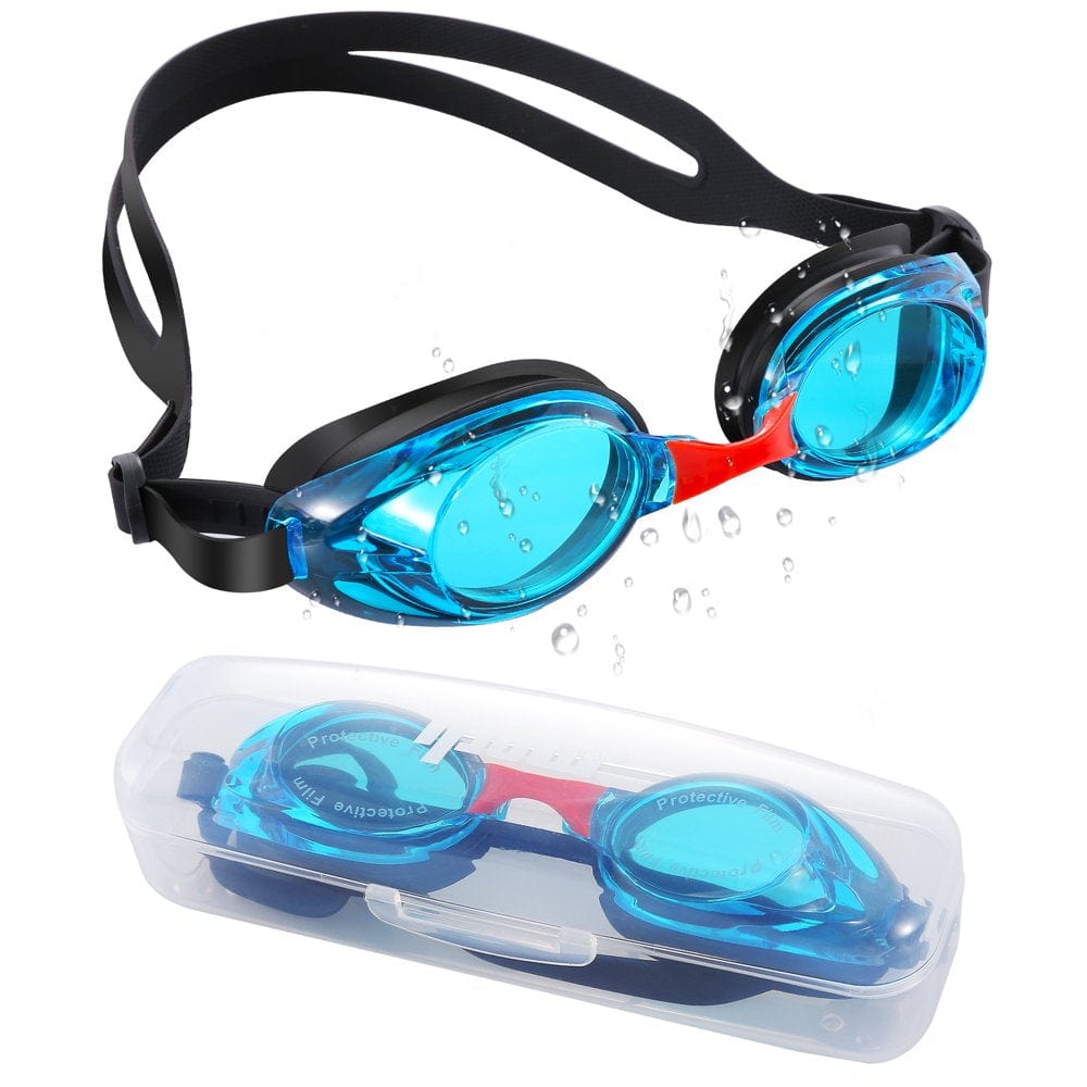 IPOW Swimming Goggles, Swim Goggles Glasses Waterproof anti Fog UV Protection Swimming Goggles for Adults Men Women Kids Girls Boys Children Youth