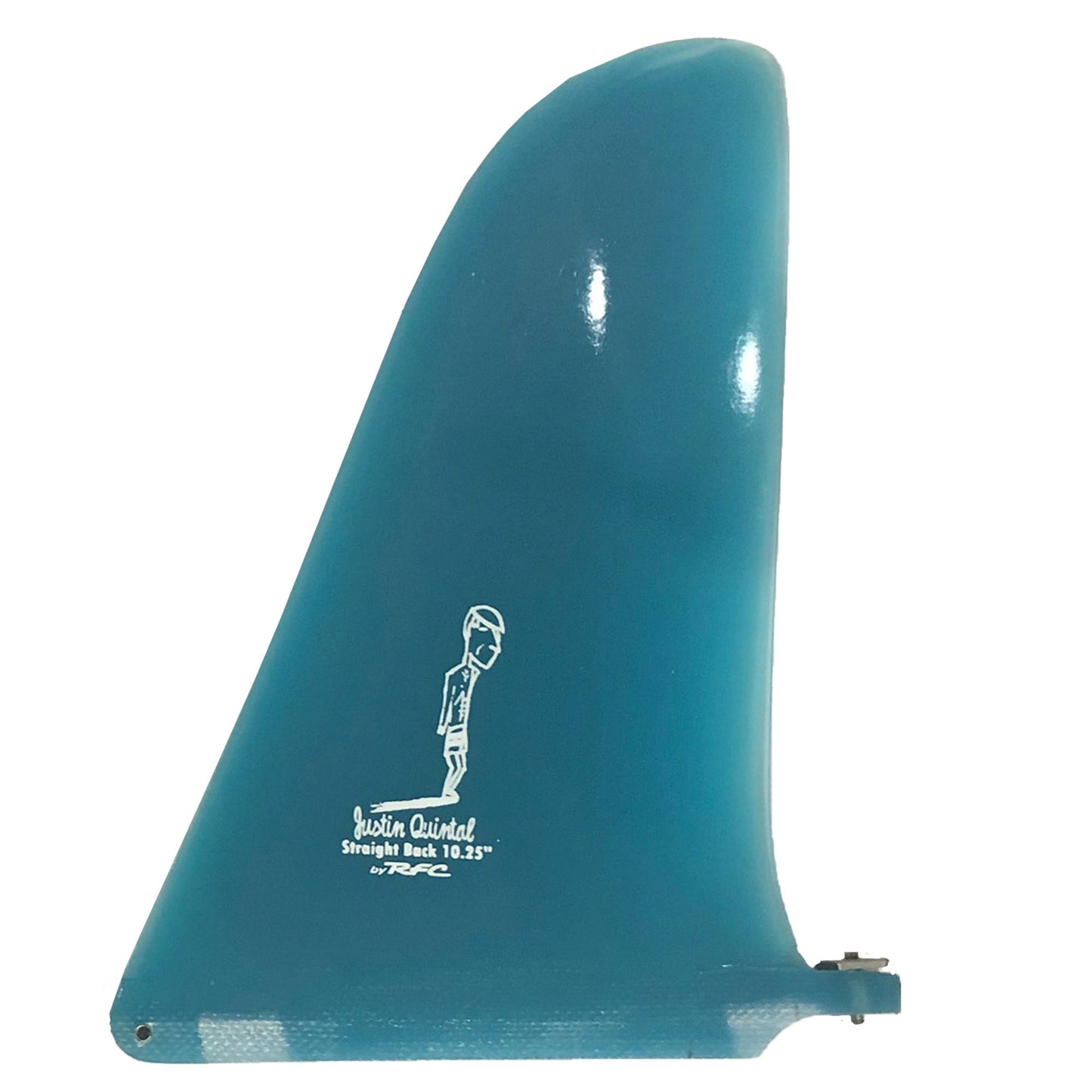 Rainbow Fin Company Justin Quintal Straight Back 10.25" Longboard Fin