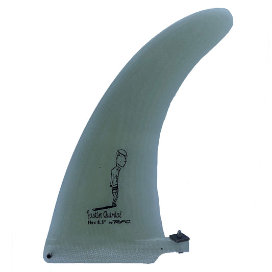 Rainbow Fin Co. Justin Quintal Flex 7.5" Longboard Surfboard Fin