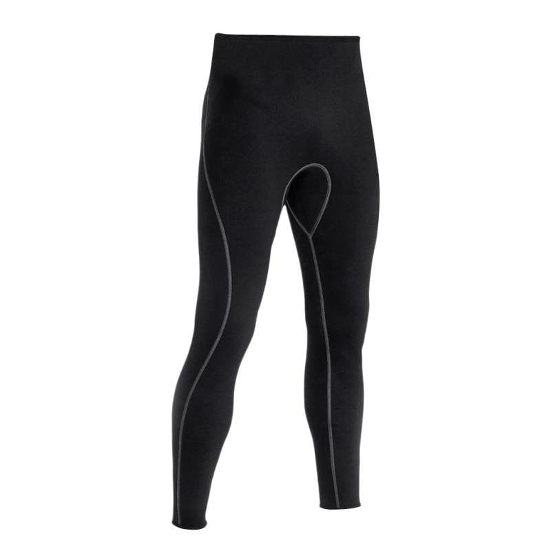 Mens Neoprene Wetsuit Pants Water Sports Snorkeling Fishing Diving Surfing Canoeing Tight Trousers - Black, M