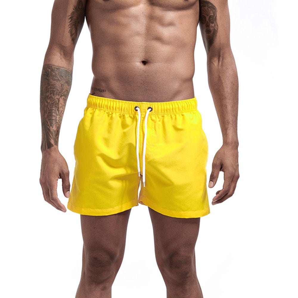 Mintlimit Men'S Slim Shorts, Quick-Drying Swimming Trunks, Men'S Swimsuit with Mesh Lining