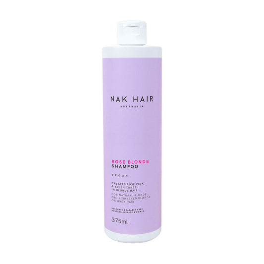 NAK Hair Rose Blonde Shampoo 375ml