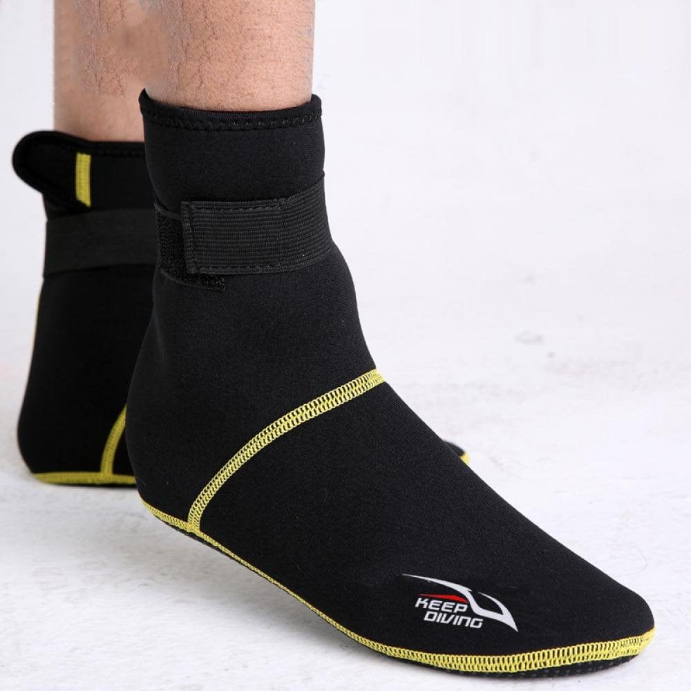 Neoprene Snorkeling Scuba Diving Shoes Socks 3Mm Beach Boots Wetsuit anti Scratches Warming anti Slip Winter Swimware