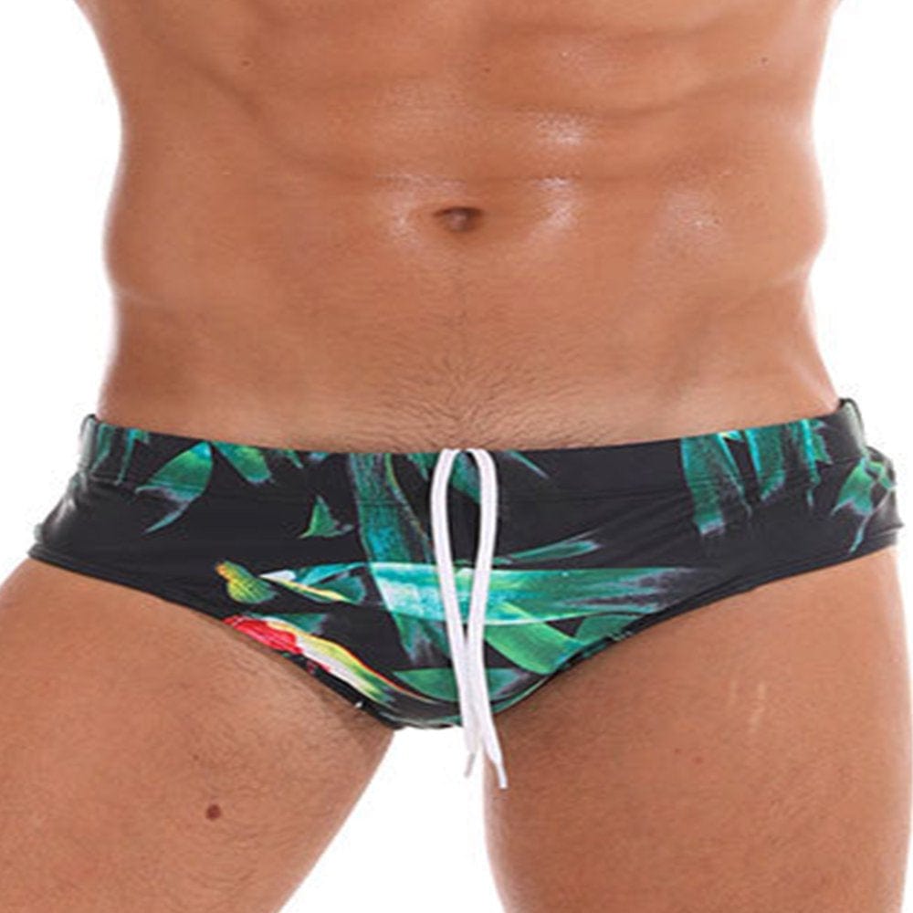 New Men Boxer Briefs Swimming Shorts Trunks Swimwear Swimsuit Underwear Bikini Swimming Bathing Surfing Suit Quick Drying 19 Color M-3XL