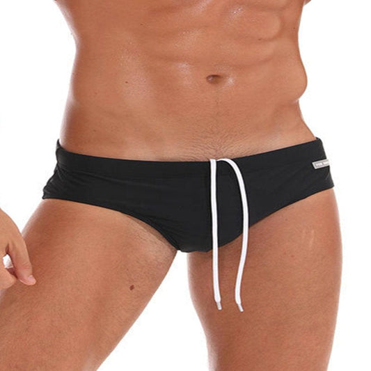 New Men Boxer Briefs Swimming Shorts Trunks Swimwear Swimsuit Underwear Bikini Swimming Bathing Surfing Suit Quick Drying 19 Color M-3XL