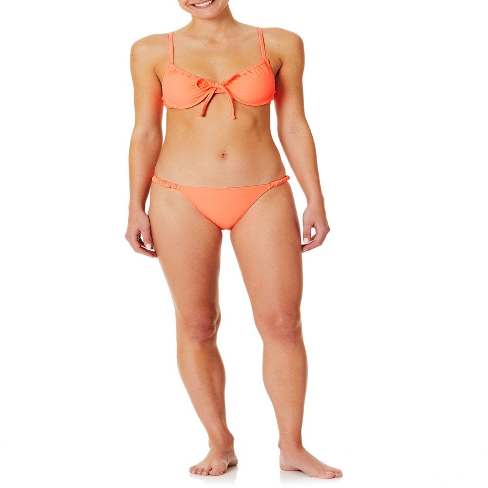 No Boundaries Junior'S Plaid Adjustable Bikini Top