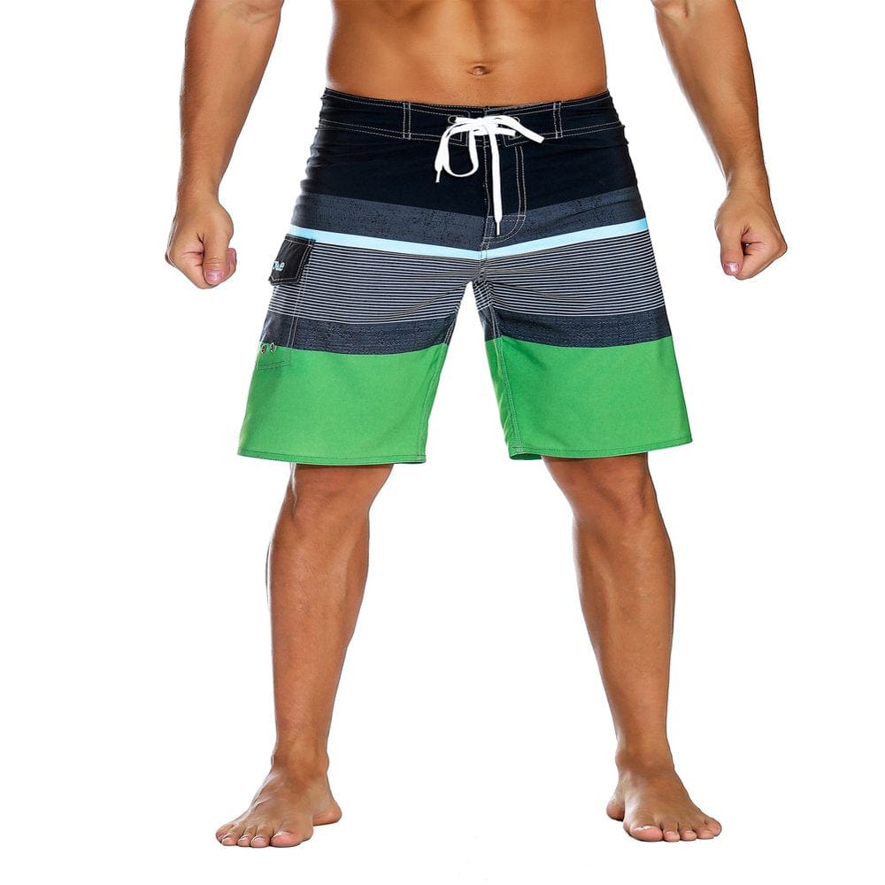 Nonwe Men'S Sportwear Quick Dry Board Shorts with Lining Gray 34