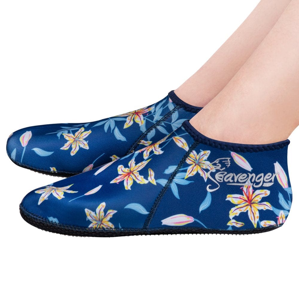 Seavenger Zephyr 3Mm Neoprene Dive Socks (Blue, Large)