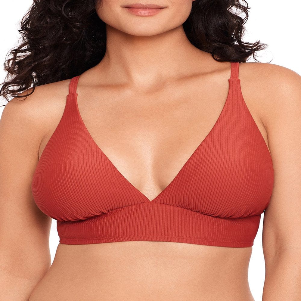 Time and Tru Women'S and Women'S plus Size Rib V-Waist Bikini Bottom