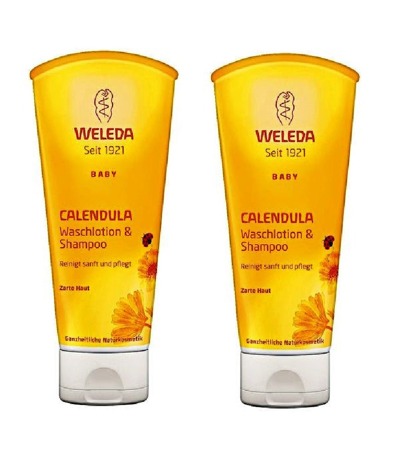 2xPack WELEDA Baby and Child Shampoo & Shower Gel for Children 400 ml