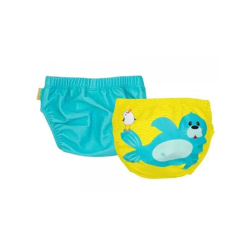 Zoocchini - Knit Swim Diaper 2 Pc Set, Mermaid